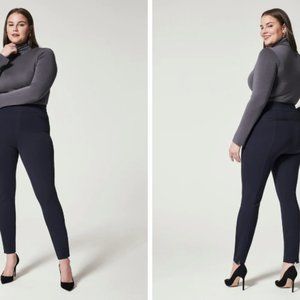 EUC XL Spanx Perfect Ankle Pant Backseam Skinny in Navy